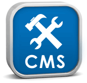 CMS - content management system icon