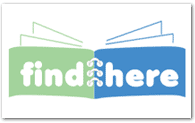 find here logo